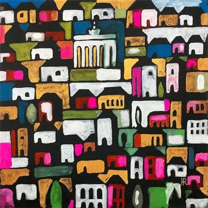 Peinture G52 Lego Berlin par Ragas Huub | Tableau Figuratif Acrylique Urbain