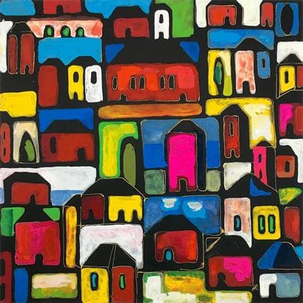 Peinture G37 Colours par Ragas Huub | Tableau Figuratif Acrylique Urbain