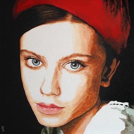 Peinture Bansari par Alvarez Torezano Luis | Tableau Figuratif Acrylique Portraits