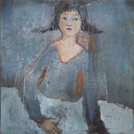 Peinture Sans titre 1 par VAG | Tableau Figuratif Acrylique scènes de vie