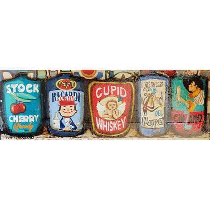 Peinture Bodega par Villanueva Puigdelliura Natalia | Tableau Figuratif Huile Marine