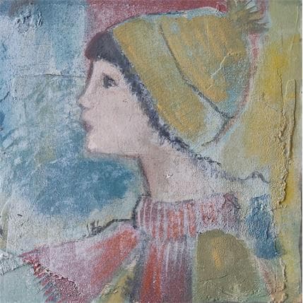 Peinture Sans titre 5 par VAG | Tableau Figuratif Acrylique Portraits