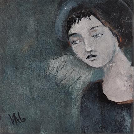 Peinture Sans titre 4 par VAG | Tableau Figuratif Acrylique Portraits