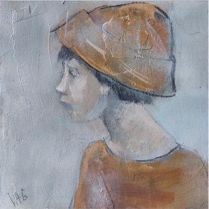 Peinture Bord de mer par VAG | Tableau Figuratif Acrylique Portraits