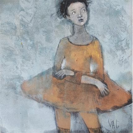 Peinture A quoi bon par VAG | Tableau Figuratif Acrylique Portraits