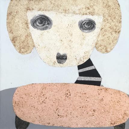 Peinture On my way 2 par Lastrina Suzanne | Tableau Art naïf Acrylique Portraits