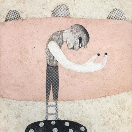 Peinture Tunnel vision par Lastrina Suzanne | Tableau Art naïf Acrylique scènes de vie