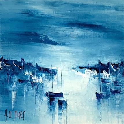 Peinture Composing 46 par Le Diuzet Albert | Tableau Figuratif Huile Icones Pop