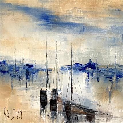 Peinture Composition BZ 3 par Le Diuzet Albert | Tableau Figuratif Huile Icones Pop