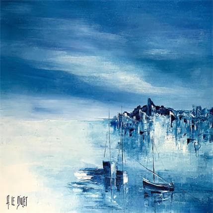 Peinture Composing 36 par Le Diuzet Albert | Tableau  Huile