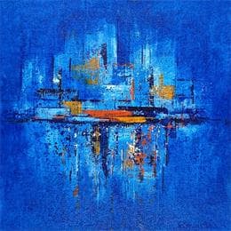 Painting Evening glow 2 by Coupette Steffi | Painting Figurative Acrylic, Oil Pop icons