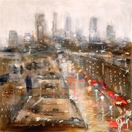 Peinture Soho par Solveiga | Tableau Impressionnisme Acrylique Urbain