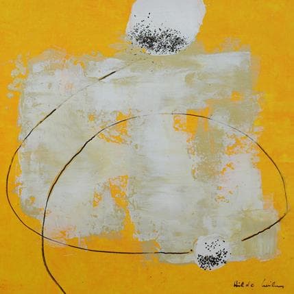 Peinture N158 par Wilms Hilde | Tableau Abstrait Minimaliste