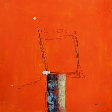 Painting N165 by Wilms Hilde | Painting Abstract Minimalist