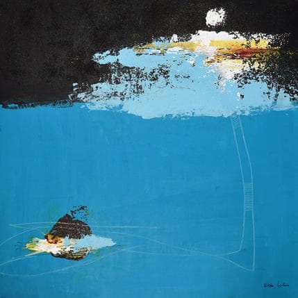 Painting N 163 by Wilms Hilde | Painting Abstract Minimalist