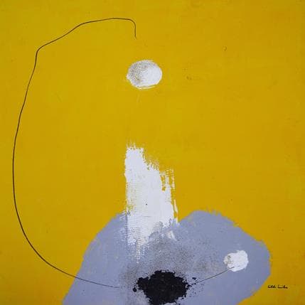 Painting N 162 by Wilms Hilde | Painting Abstract Minimalist