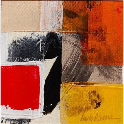 Peinture plano par Silveira Saulo | Tableau Abstrait Acrylique