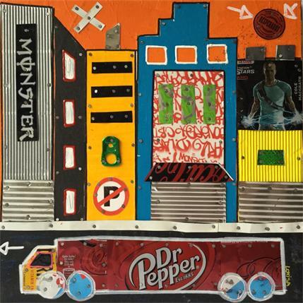 Peinture ELECTRIC par Lovisa | Tableau Pop-art Icones Pop