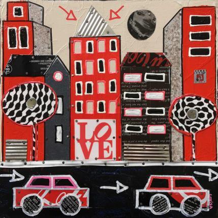 Peinture In love par Lovisa | Tableau Pop-art Icones Pop