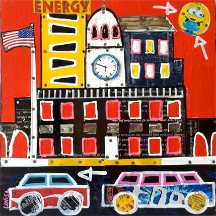 Peinture INDEPENDENCE par Lovisa | Tableau Pop-art Icones Pop