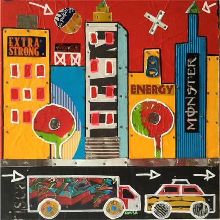 Peinture EXTRA STRONG par Lovisa | Tableau Pop-art Icones Pop