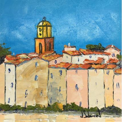 Peinture Saint-Tropez 2 par Sabourin Nathalie | Tableau  Huile