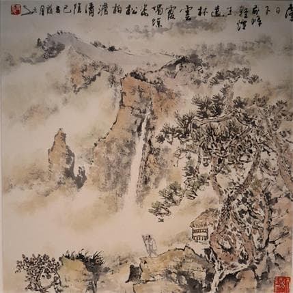 Peinture Gentleness par Sanqian | Tableau Figuratif Paysages