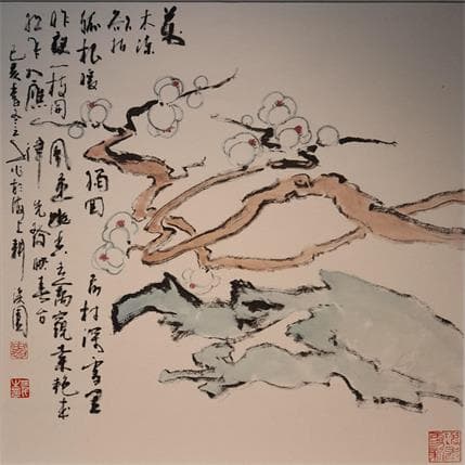 Peinture Less is more par Sanqian | Tableau