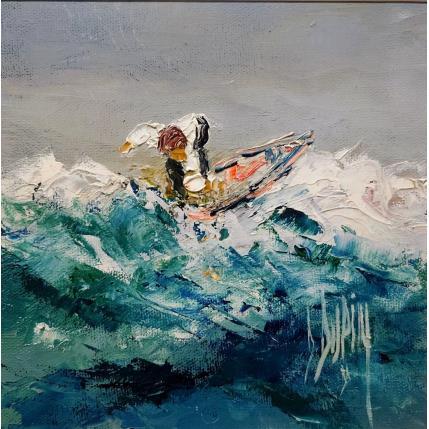 Peinture Toujours en tête par Dupin Dominique | Tableau Figuratif Huile Icones Pop