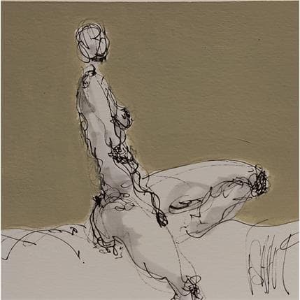 Peinture Sans titre par Sahuc François | Tableau Figuratif Acrylique Nu