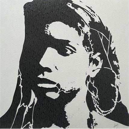 Peinture Algerian par Louafi Valentine | Tableau Figuratif Portraits