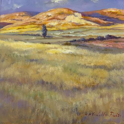 Painting Romanzo de Paz by Cabello Ruiz Jose | Painting Figurative Oil Landscapes