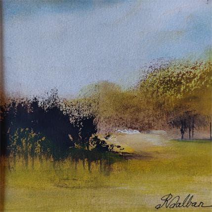 Peinture Douceur par Dalban Rose | Tableau Figuratif Huile Paysages