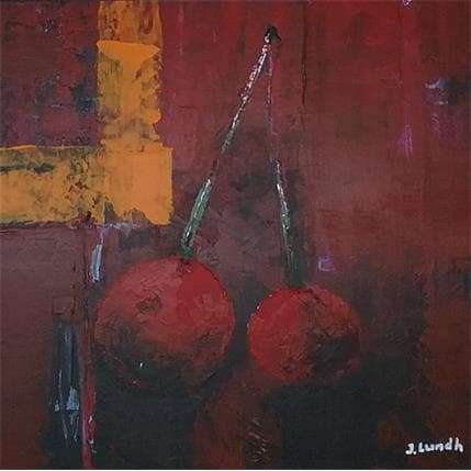 Peinture Cherries par Lundh Jonas | Tableau Figuratif Acrylique