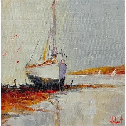 Peinture D'or et de lumière par Hébert Franck | Tableau Figuratif Huile Marine, Paysages