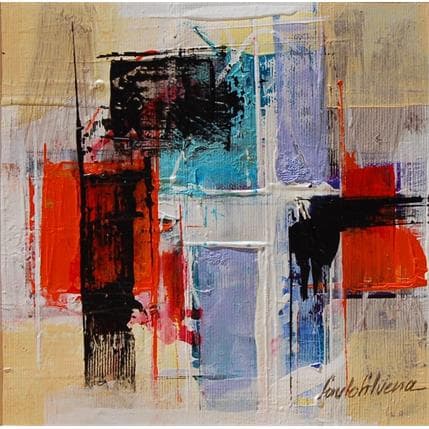 Peinture Nostalgia 1 par Silveira Saulo | Tableau Abstrait Acrylique