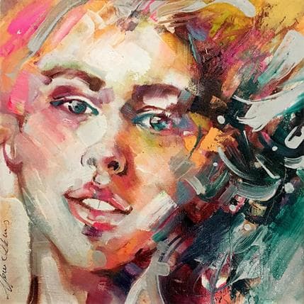 Peinture Bry 2 par Abbondanzia Monica | Tableau Figuratif Acrylique Portraits