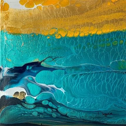 Pintura Profondeurs Marines N°12 por Depaire Silvia | Pintura Abstract Acrylic Minimalist, Pop icons