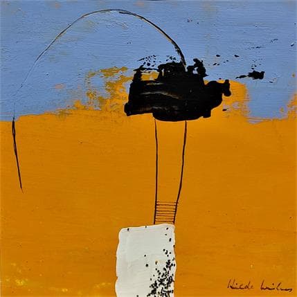 Painting LN80 by Wilms Hilde | Painting  Gluing