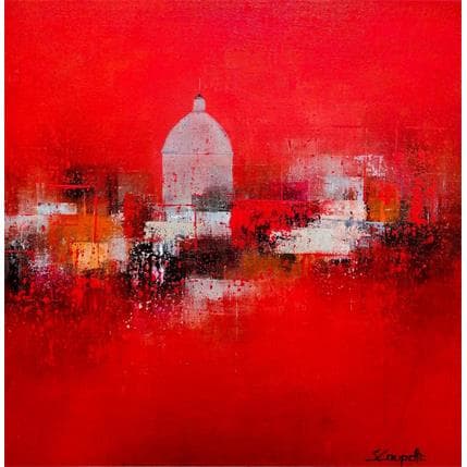 Peinture FOCUS par Coupette Steffi | Tableau Abstrait Acrylique Urbain