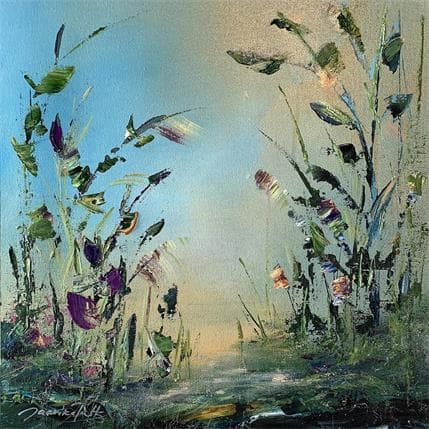 Peinture 121.36 par Talts Jaanika | Tableau Figuratif Acrylique, Huile Paysages