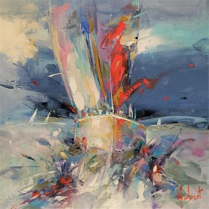 Peinture REGATE par Hébert Franck | Tableau  Huile