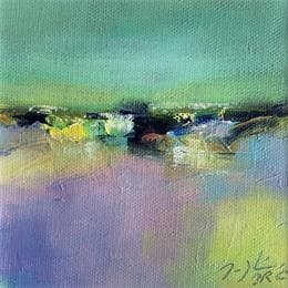 Pintura Sweet piccolo S-2-1003 por Mercier Maryline | Pintura Abstract Oil Minimalist