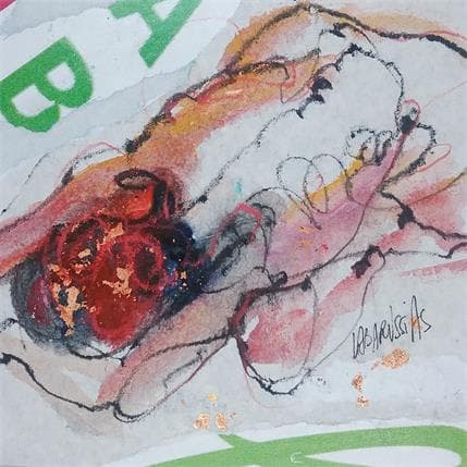 Peinture Edith par Labarussias | Tableau Figuratif Nu