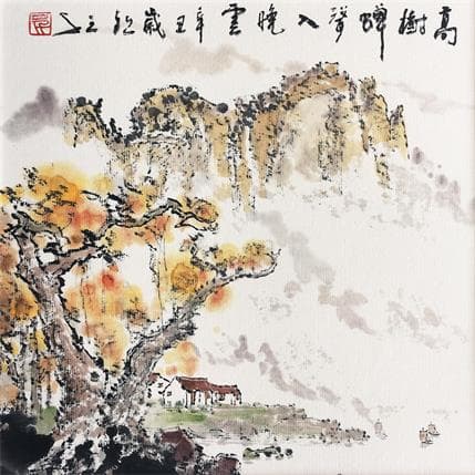 Peinture Warm feeling par Sanqian | Tableau Figuratif Paysages
