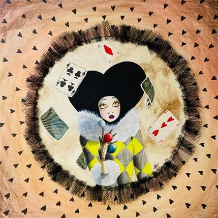 Peinture To play par Nai | Tableau Figuratif Acrylique, Huile Icones Pop, Portraits